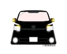 大切な愛車をポップなイラストに致します あなたの愛車をイラストにしませんか！？ イメージ1