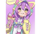 かわいいラフイラスト描きます どんな場面でも使える可愛いラフイラストです イメージ3