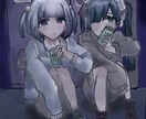 ご要望に合わせてイラストを作成します アイコン利用、表紙挿絵利用可能です。 イメージ3