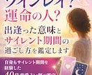 ツインレイ？運命の人？出逢った意味を鑑定します 自身もサイレント期間を経験した40代恋愛占い師が鑑定 イメージ1