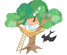 商用OK / 絵本のようなイラストカット描きます こども向けのイラストがほしいあなたへ イメージ8
