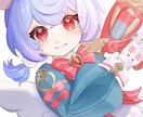 綺麗でかわいいキャラクターイラスト制作いたします SNSアイコンや立ち絵、スタンプなど幅広く制作いたします イメージ1