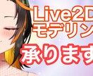 Live2Dモデリングします 実績作成のため、ご依頼いただける方を募集しております！ イメージ1