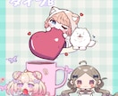 vtuber,TRPGなどSDイラストお描きします ふんわりしたマスコットの様なミニキャラどうですか？！ イメージ3