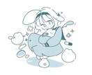 商用OK！シンプルで目を引くイラストお届けます 自分用や配信･配布、プレゼントにゆるくかわいいイラスト イメージ3