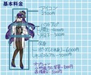 期間限定価格！ポップで愛らしい女の子描きます 鮮やかで可愛いイラストをご希望の方に思い描く形で提供します イメージ2