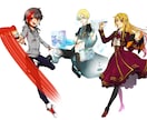 動画用アバターお描きします 歌い手さん支援！格安立ち絵製作。学生さん要相談！ イメージ4