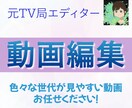 動画編集お急ぎ便専用！作業開始から3日で納品します 丸投げも可！プロ品質！色々な世代が見やすい動画が得意です イメージ1