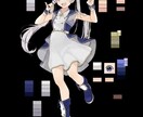 高クオリティなイラスト制作いたします ⭐︎商用利用可･小物ひとつ無料です！ イメージ6