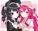 可愛いゆめかわ女の子を提供します かわいいイラストならお任せ下さい。早く丁寧に制作します！ イメージ1
