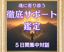 人生の転機を乗り越える徹底サポートします 魂に寄り添う5日間｜毎日の対話で未来を切り拓く イメージ1
