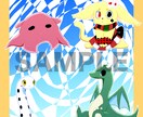 動物、人外のイラストを可愛く描きます ご自身のオリジナルキャラクターでも可能(人外のみ) イメージ6