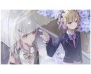 サムネイル1枚絵など 描きます 版権、オリジナル可能!! なんでもお受けします！ イメージ3