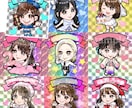 可愛いビックリマンシール風イラスト描きます ★SNSアイコン★プレゼント★名刺用★にぴったりです♪ イメージ3