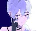 雰囲気のあるSNS向けアイコンを描きます 光と背景でかっこいい・かわいいイラストに仕上げます イメージ3