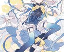デフォルメちっくなイラストや立ち絵を描きます カワイイからちょっぴりダーク、人外キャラまで！ イメージ2