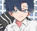 SNS用アイコン可愛い×クールなミニキャラ描きます SNS映えするオリジナルイラストを描きます イメージ1