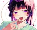 SNS等の活動アイコンを作成します 絵柄が好みな方。サンプルを見て頂けたら嬉しいです。 イメージ1