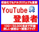 YouTubeチャンネル登録100名サポートします YouTubeパートナーシップ認定へ/登録者/550件の実績 イメージ1