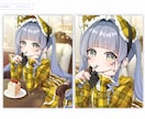 1枚絵やサムネ、グッズなど、様々なイラスト描きます あなたの魅力を引き出します！【Vtuber・MV・アイコン等 イメージ6