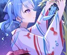 アニメ塗りで女の子イラスト制作します 表情が魅力的な女の子イラストはお任せください！ イメージ4