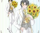アイコン、一枚絵☆立ち絵、目を引くイラスト描きます イリアム、サムネ、live2D、YouTube、歌ってみたも イメージ10