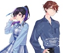 一枚絵・サムネイル・キャラデザの制作を致します 活動者様のMVイラスト、サムネ、立ち絵、一枚絵から夢絵まで！ イメージ6