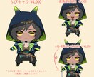 オリジナルキャラクターイラスト・立ち絵描きます 商用・二次利用OK！ SNS・動画配信・TRPG・ゲームなど イメージ5