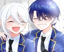 キラキラ！可愛いイラスト描きます 見積もり即対応!!気軽にお問い合わせください イメージ4