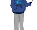 オリジナル衣装のデザインを描きます IRIAM、VTuber向け衣装デザイン作成 イメージ2