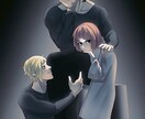 一枚絵をお描きます あなただけの一枚絵をお描き致します！幅広く対応致します！ イメージ2