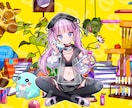 お値下げ中！一枚絵などのイラストを制作します Vtuber様の動画やTRPGにもぴったり！ イメージ3
