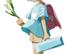 商用利用OK！低価格でアイコンや立ち絵募集します 男の子・女の子問わず　厚塗り・美人系のお顔が得意です イメージ4