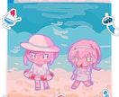 自分、かわいいイラスト描けます 女の子だったら次元問わずかけます! イメージ7