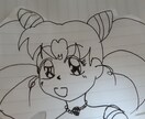 すきな絵を描きます 子供が大好きな絵を描きますよ私 イメージ1