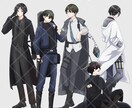 TRPGで使える立ち絵を制作します 顔〜全身まで、男女、10代〜30代を得意としております！ イメージ3