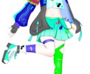 活動者様向けの可愛い女の子描きます 立ち絵・キャラデザ・1枚絵お任せ下さい！ イメージ4