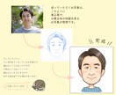 大人数大歓迎✨家族全員の温かみのある似顔絵描きます 誕生日★ご夫婦結婚記念日★還暦★古希★喜寿★傘寿★米寿★卒寿 イメージ3