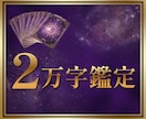 ボリュームタロット★あなた専用2万字鑑定します まるで一冊の本。あなただけの物語をお届けします イメージ1