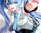 背景込み2.5万円！   爆ビジュイラスト描きます オリジナルキャラクター描かせてください‼️ イメージ4
