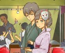 一枚絵を描きます 歌ってみた・動画サムネイル、要望に応じたイラストを描きます。 イメージ5