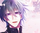 カッコイイ男性のイラスト描きます アイコンや動画に！デジタルならではの透け感のあるイラストを！ イメージ2