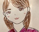 かわいい似顔絵描きます あなたもかわいくなっちゃお！！( ˶'ᵕ'˶) イメージ2