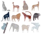 ほのぼのとした動物の絵を描きます 印象に残る素朴な絵で挿絵やアイコンにも イメージ8