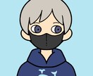 ゆるいタッチのアイコン用イラスト制作いたします SNS、ブログ等のアイコンに！ゆるくて個性的なイラスト イメージ9