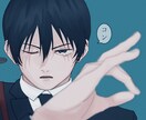 SNS用のアイコンを描きます あなただけのアイコンイラストです。 イメージ3