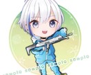 可愛い❤︎貴方だけのミニキャラアイコン描きます 納品まで最短３日！フルオーダーでポーズ指定もOK！ イメージ3