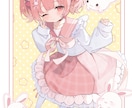 サムネ、グッズ、アイコンイラスト制作いたします 男女問わず表情豊かなキャラクターをお描きします。 イメージ10
