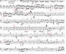 オーケストラ曲【バイオリン指番号】書込みします オーケストラ・弦楽合奏曲の書込み イメージ1