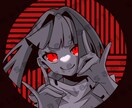 ご依頼者様だけのSNS用のアイコンを描きます SNSに使える可愛らしいキャラクターアイコンが欲しい方へ イメージ4